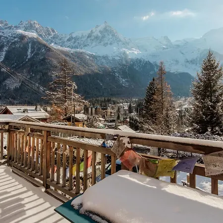 Le Refuge Des Pecles, Avec Vue Mont-blanc Chalet Chamonix